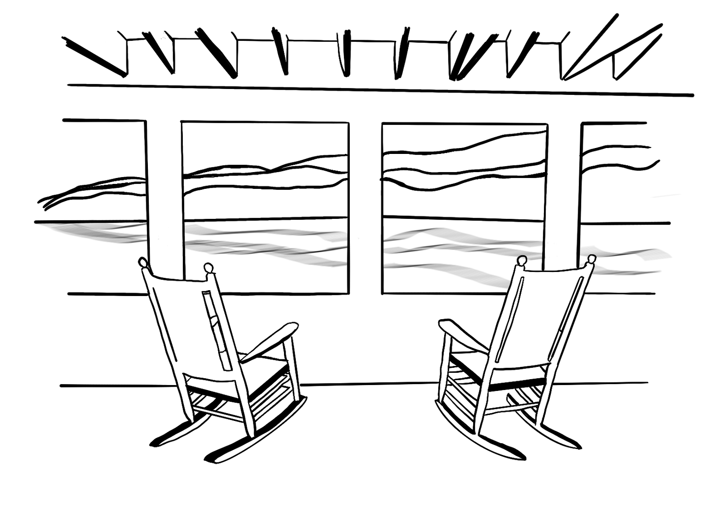 Simple line drawing