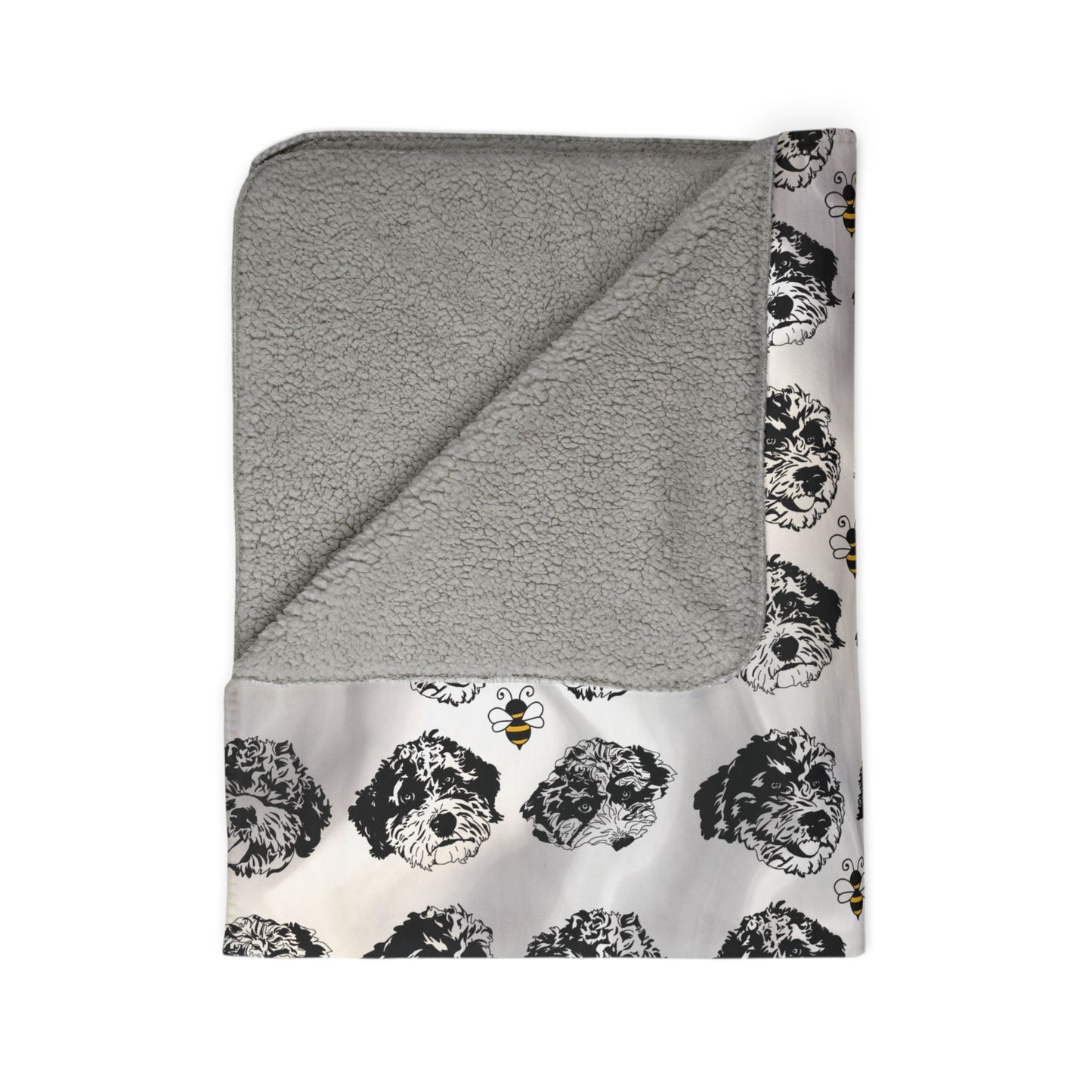 Jayden Shine Fleece Sherpa Blanket