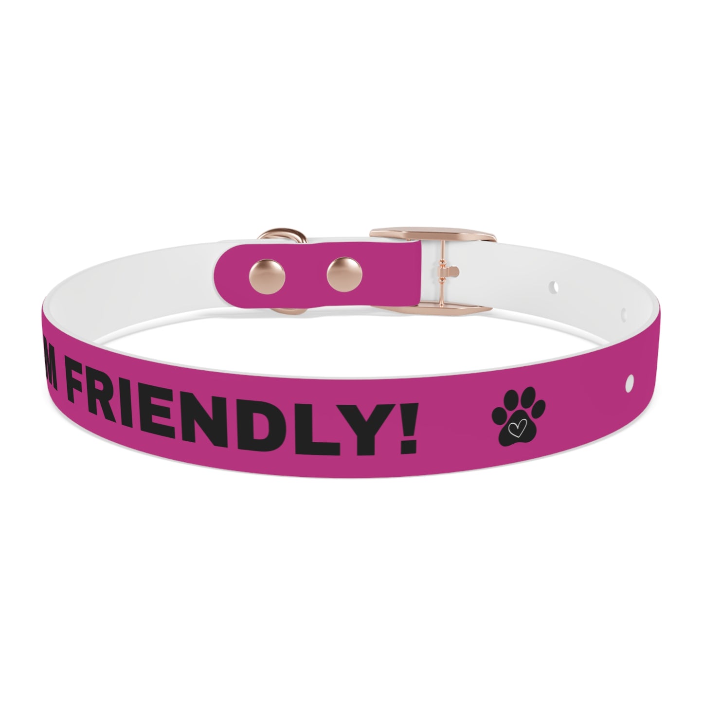 I’m friendly Dog Collar