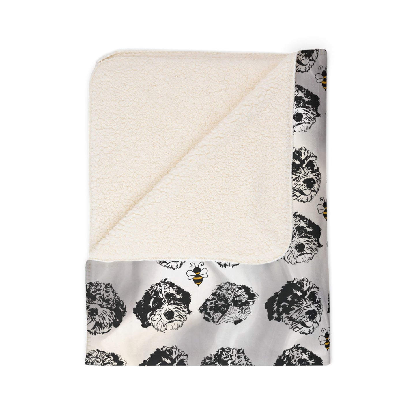 Jayden Shine Fleece Sherpa Blanket