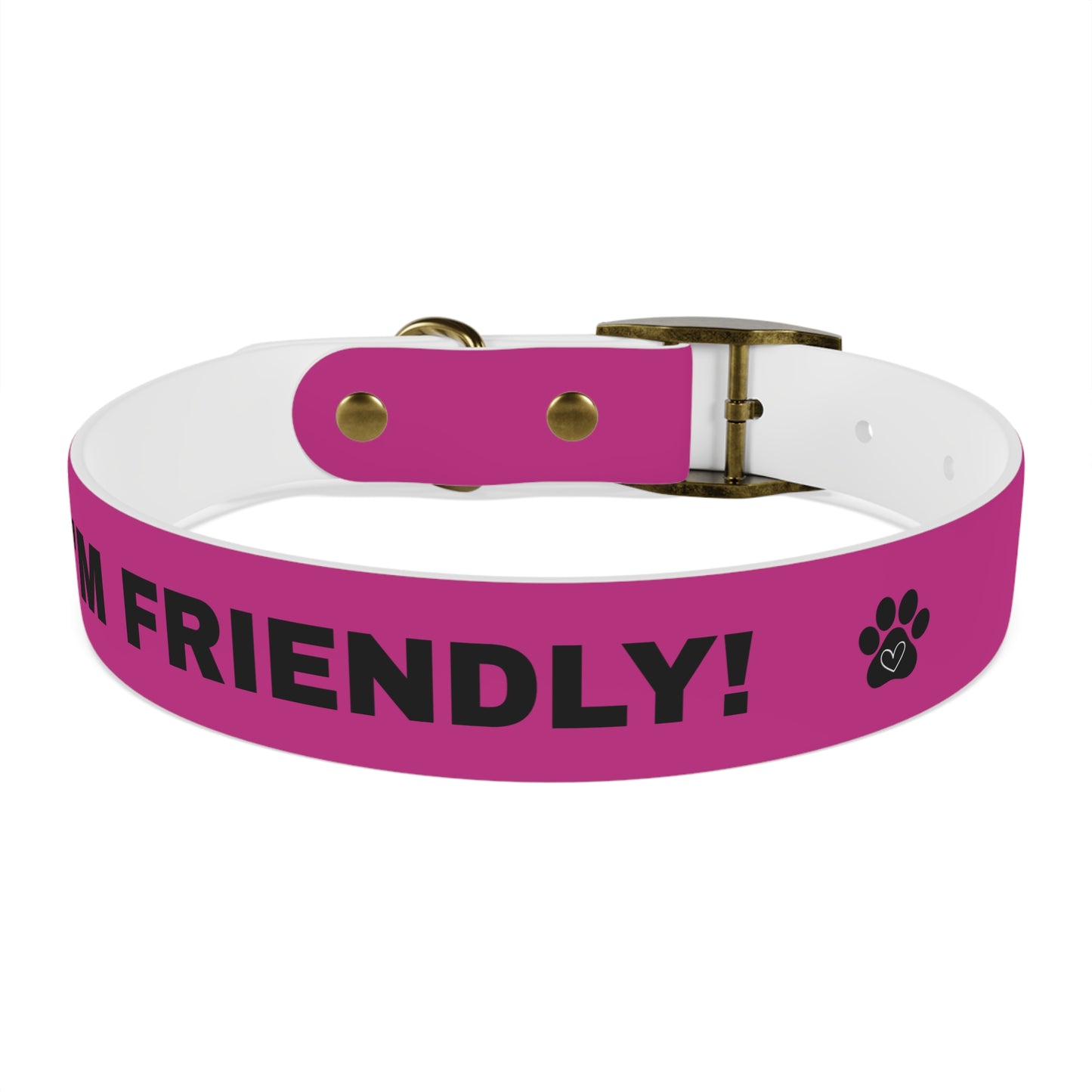 I’m friendly Dog Collar