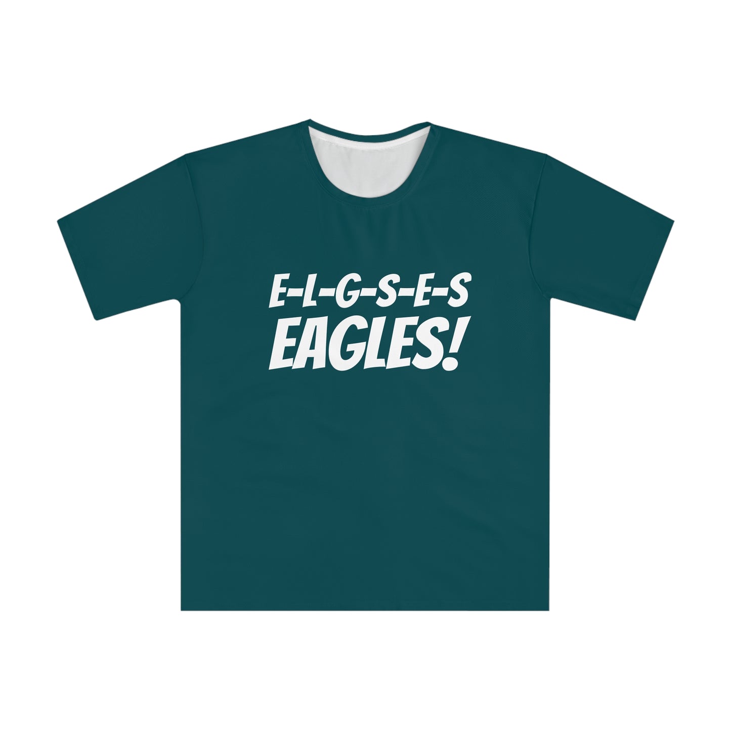 Loose T-Shirt - E-L-G-E-S-E-S Eagles! Casual Sports Tee