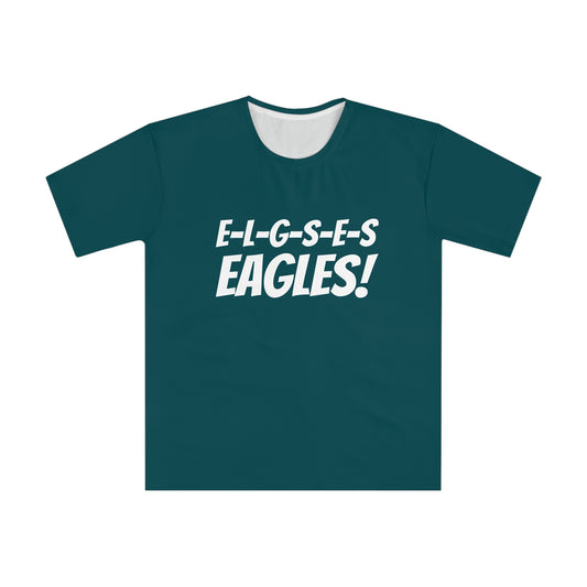 Loose T-Shirt - E-L-G-E-S-E-S Eagles! Casual Sports Tee