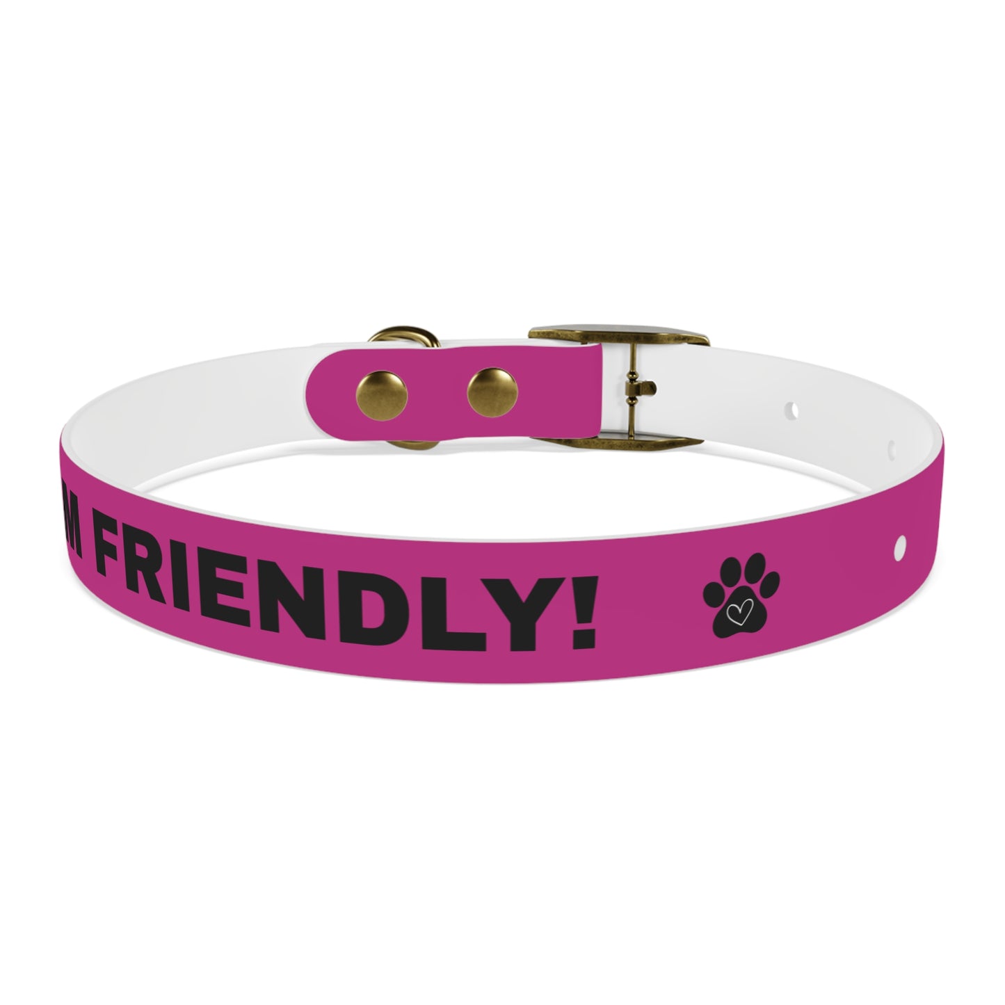 I’m friendly Dog Collar