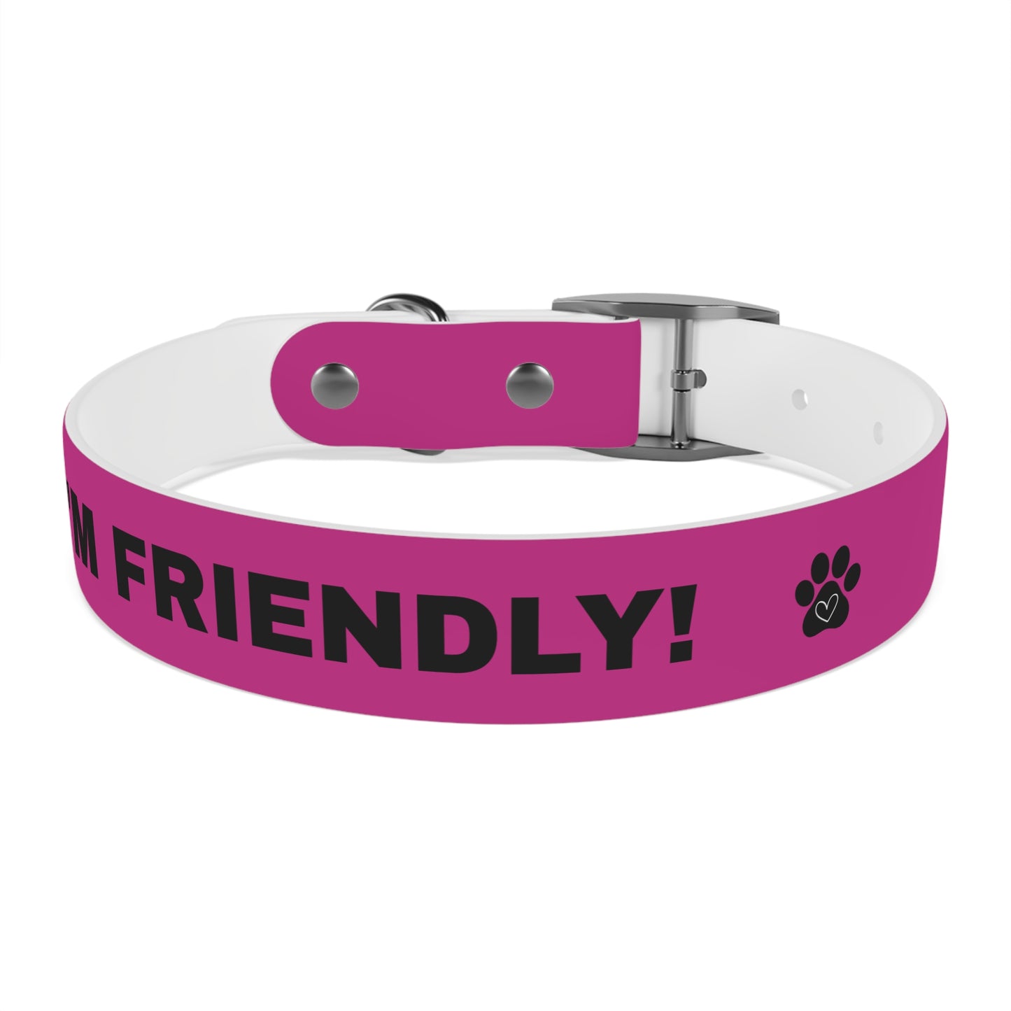 I’m friendly Dog Collar