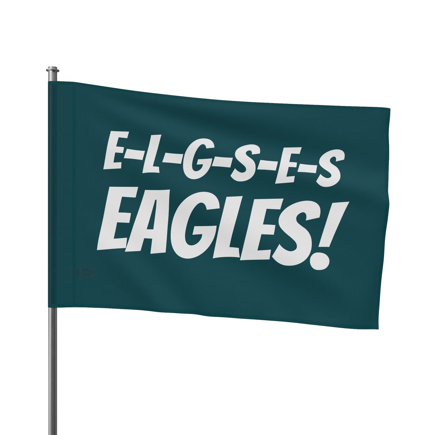 Cheerful Eagles Flag - Perfect for Game Days and Celebrations