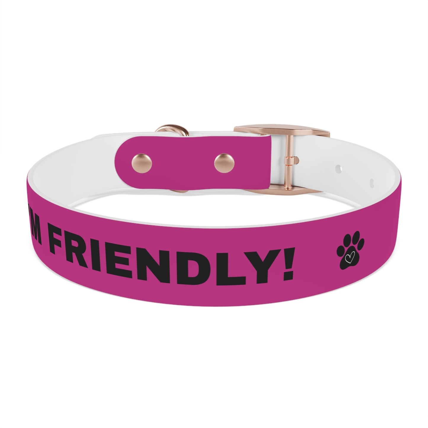 I’m friendly Dog Collar