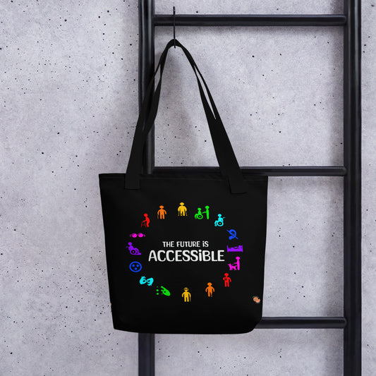 The future is accessible Tote bag